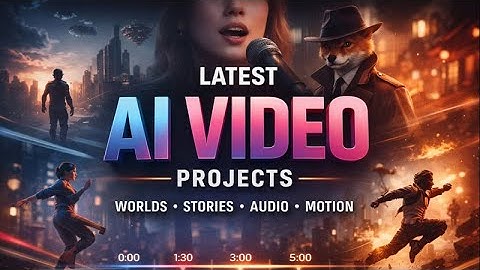 Next-Gen AI Video: Real-Time Worlds, Long-form Scenes & Motion Control