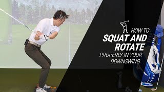 How to Squat and Rotate Properly - Blending the Squat with the Rotation