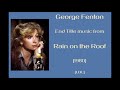Capture de la vidéo George Fenton: Rain On The Roof (1980)
