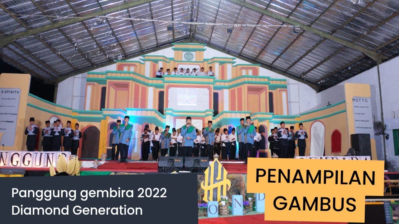 Live Gambus Panggung Gembira Diamond Generation 62022 Ponpes Darul Mujahadah Prupuk Margasari Tegal