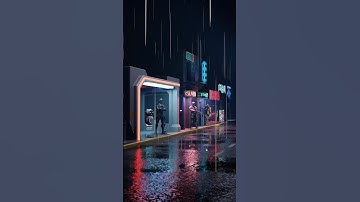 |Unexplored nights in Cyberpunk city| #blender #blenderanimation #aftereffects #animation #cyberpunk