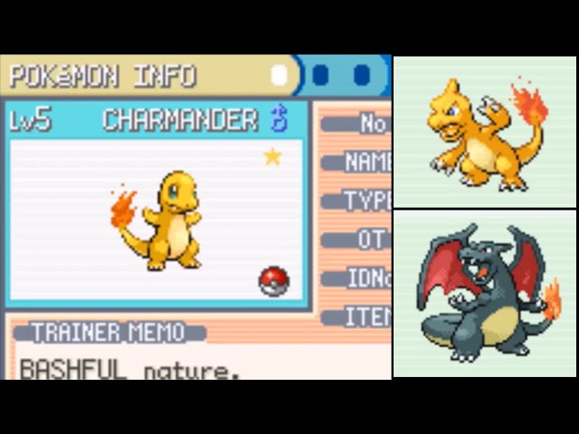 Shiny Charmander in Fire Red after 2534 srs - pokemon post - Imgur