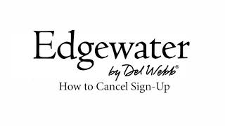 Edgewater Sign-Up Genius Cancellation Tutorial
