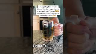 Exclusive 16oz frosted trump mug  limited stock available!