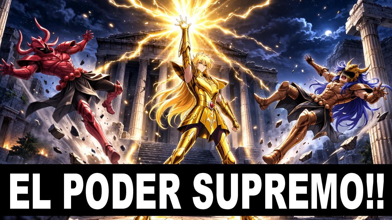 Saga de los Titanes!! ep 16: El dia que Shaka DESTROZO a 2 Gigantes como si nada - Saint Seiya Ep G