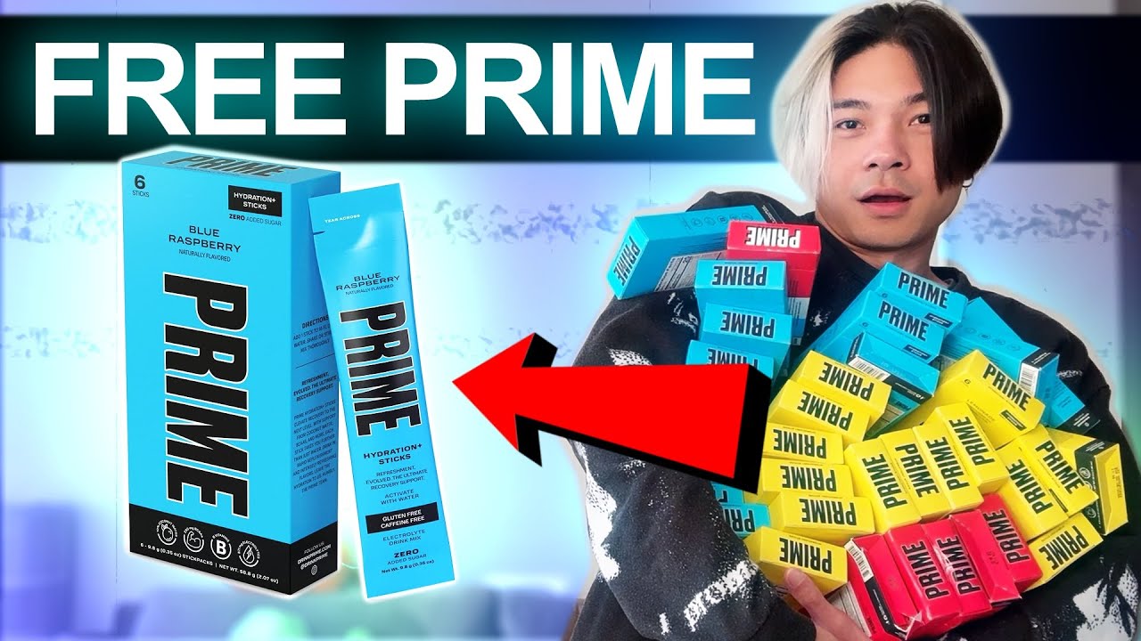 How I got FREE Prime Hydration Sticks - Highway to $10k EP 3 