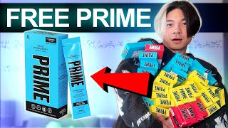 How I got FREE Prime Hydration Sticks  Highway to $10k EP 3