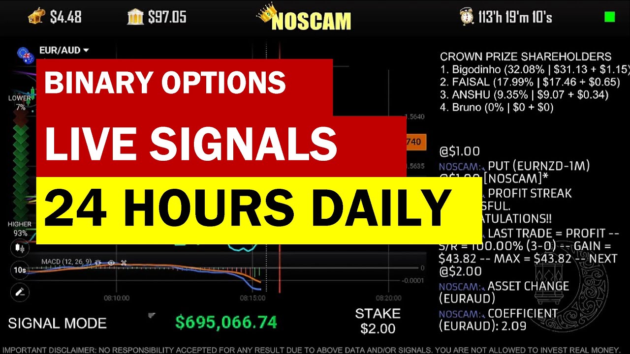 Binary Trading Signals | Options Trading Live Today | IQ Option