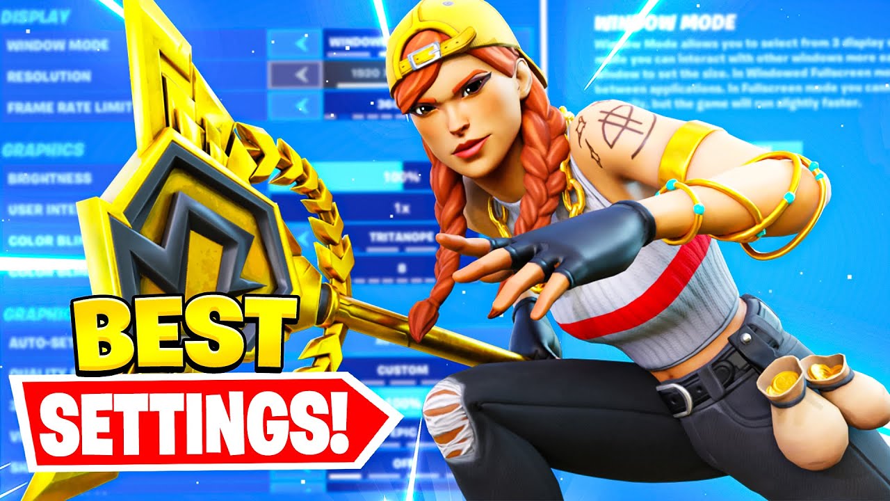 The *BEST* Keyboard and Mouse Settings In Fortnite For AIMBOT In 20 Seconds.. 🌟⌨️