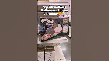 Squishmallows Halloween Advent calendar at Target!!! ✨🧡 #squishmallowsquad #squishmallow