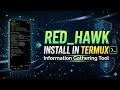 Information Gathering Tool RED HAWK 🔥 | Termux এ Install ও ব্যবহার (Bangla Tutorial) | 