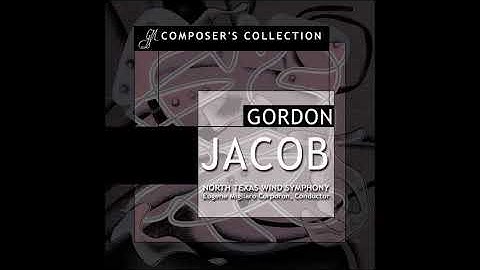 Gordon Jacob : Giles Farnaby Suite, for wind band (1969)