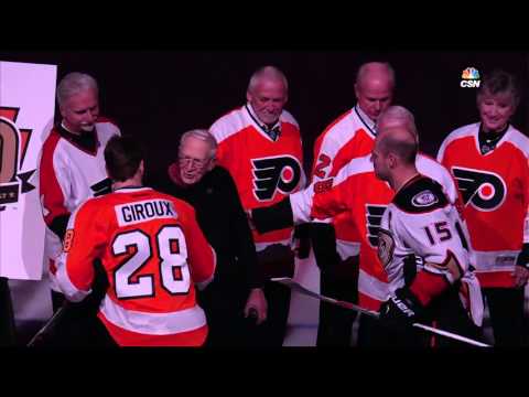 pittsburgh penguins 2017 2018 home opener intro pre game show alumni game 2017 flyers