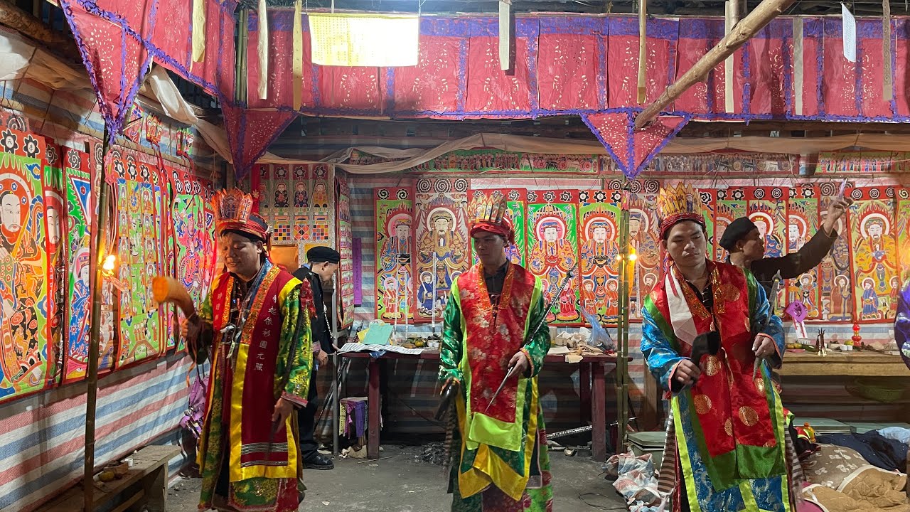 LỄ CẤP SẮC 12 đèn ÌU MIỀN LỆ SIÊN TÀU TÁI DUNG 