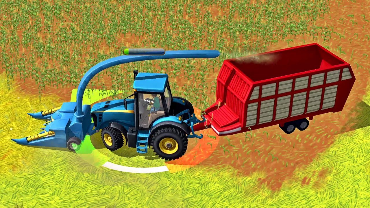 Pequeños Granjeros – juegos de tractores para niños - YouTube