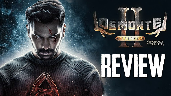 Demonte Colony 2 Review  | Arulnithi, Priya Bhavani Shankar | Ajay R Gnanamuthu | THYVIEW