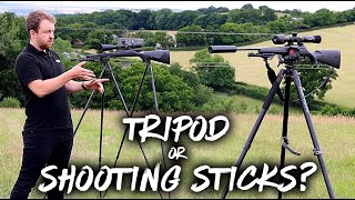 Tripods Or Shooting Sticks?
