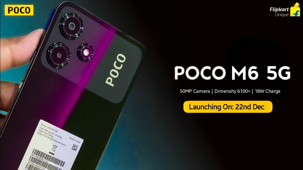 Poco M6 5G - Price in India, Specifications (29th February 2024)
