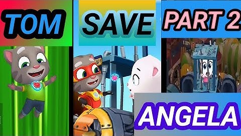 Unlock Talking Angela (Talking Tom Hero Dash - Run) 3D Android Game play. Part - 2