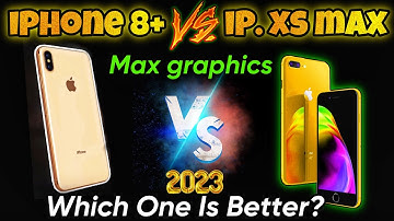 iPhone 8 Plus Vs iPhone XS Max PUBG MAX GRAPHICS TEST | Which One Should You Buy?