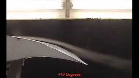 University of Michigan Wind Tunnel Test 2003: Side with Flow Visualization