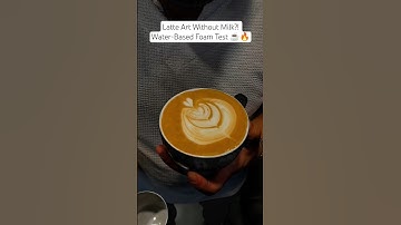 Latte art tutorial ❤️ #coffee #shorts #pov