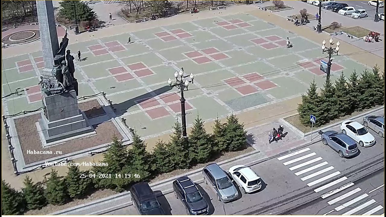 Комсомольская площадь в хабаровске