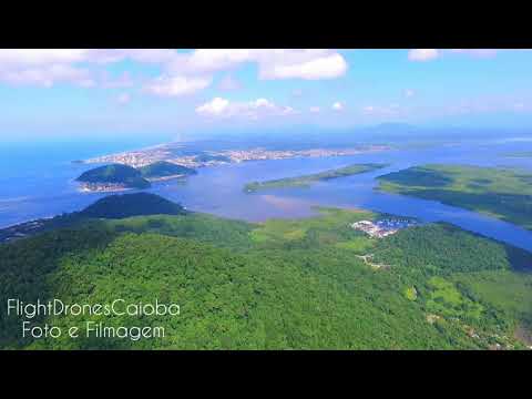 Baía de Guaratuba PR,vista aérea