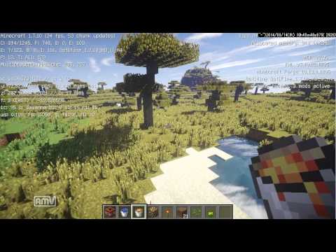 Minecraft 1 7 10 影mod Test Youtube