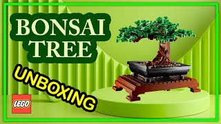 LEGO🟥 Bonsai Tree🌳 / Set 10281 / Lego Unboxing / Bricks Simulator / Lego Botanical Collection #lego