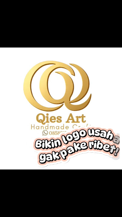 Bikin logo dengan cara mudaaaahhh...#bikinlogousaha #caramudahdesainlogo #desainlogo