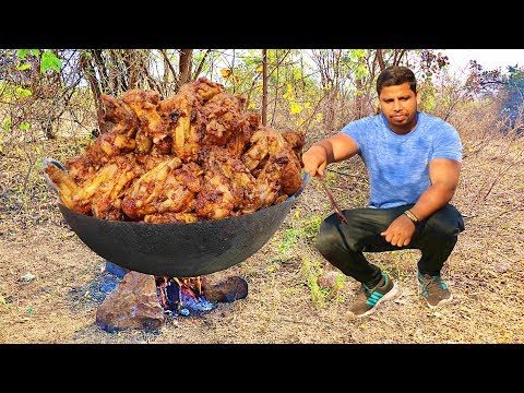 AMAZING CHICKEN WINGS DRY FRY | ASMR EATING BY RANGERS COOKING SHOW