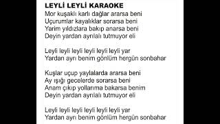 Yavuz Bingöl Leyli Leyli Karaoke