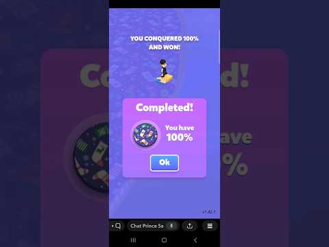 Again Completed 100% In Colour Galaxy | Snapchat Game | Snapchat