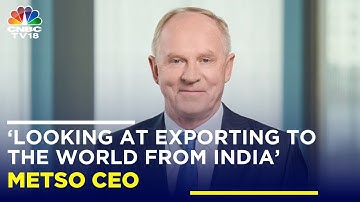 Metso, The Finnish Mining Giant, Accelerates Expansion In India | Exclusive With CEO | N18V