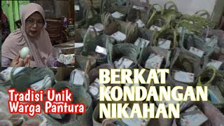 Berkat Kondangan Nikahan.... Banyak Banget,  tradisi unik Warga Pantura