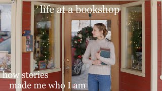 life at a bookshop in winter - 'my passion for reading heals me'