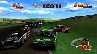 TOCA 2: Touring Cars PS1 Gameplay HD (Beetle PSX HW)