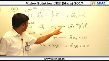 JEE Main 2017 Exam Chemistry Solution – Q. No. 78, 79  (Paper Code-B)