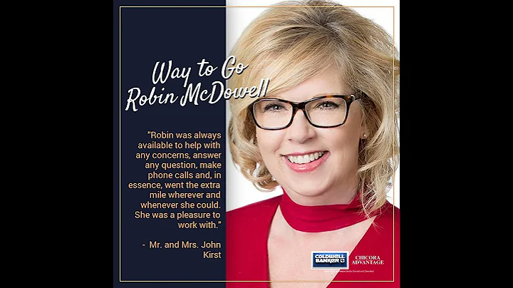 Way to Go Robin McDowell