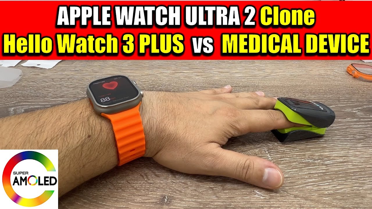 Hello Watch 3 Plus Review - A Closer Look at the Clone of Apple Watch Ultra  2