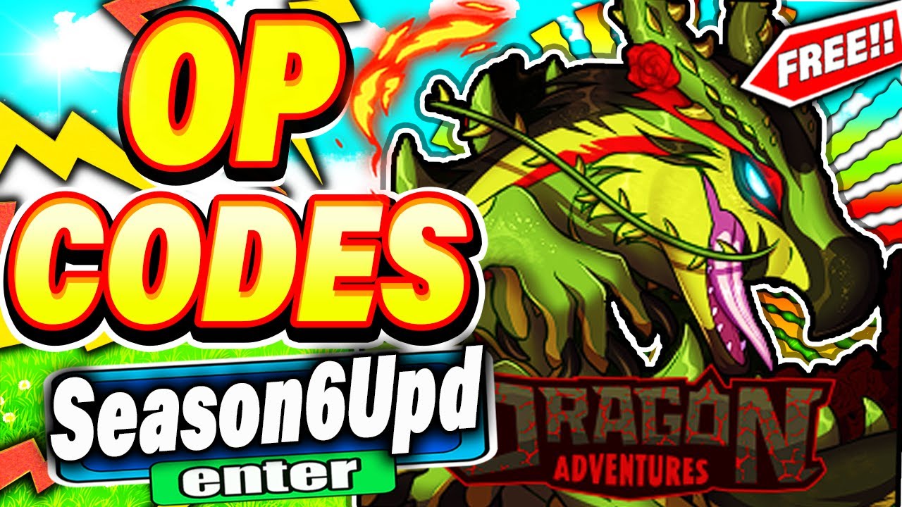 DRAGON ADVENTURES CODES *SEASON 6 UPDATE* ALL NEW SECRET OP ROBLOX DRAGON  ADVENTURES CODES! 