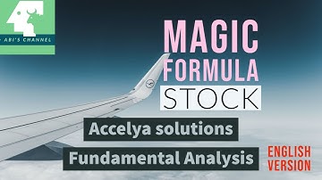 Magic Formula Stock | Accelya Solutions Fundamental Analysis | English Version