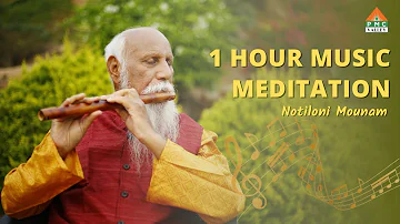 1 Hour Music Meditation | Notiloni Mounam | Pyramid Valley International