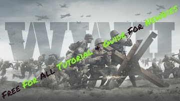 Call Of Duty WW2 Free For All Basics Tutorial, Strategies and Guide.