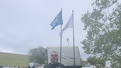 DIY Flag Pole for RV