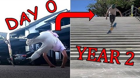 I did a pop shuvit EVERY DAY for 2 YEARS - My Progression