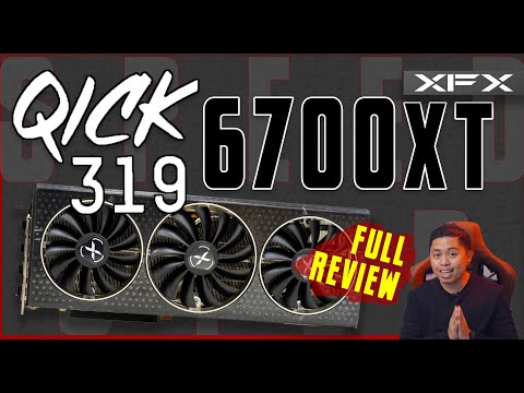 6700xt QICK 319 Full Review | Mind Blowing thermal performance
