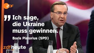 Ukraine in Nato? - Pistorius: "Nicht der Zeitpunkt, das zu entscheiden" I maybrit illner 20.04.23