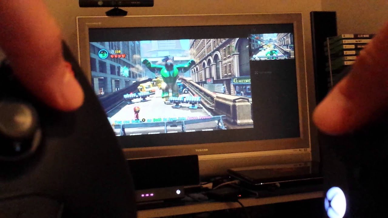 Xbox One HDMI passthrough lag demo YouTube